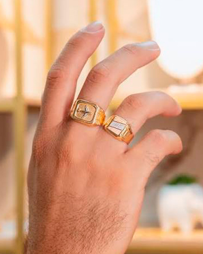 Anillos de oro 18 kilates