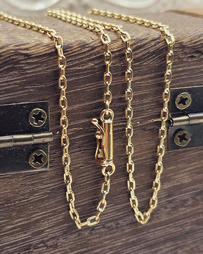 Cadena sola de oro