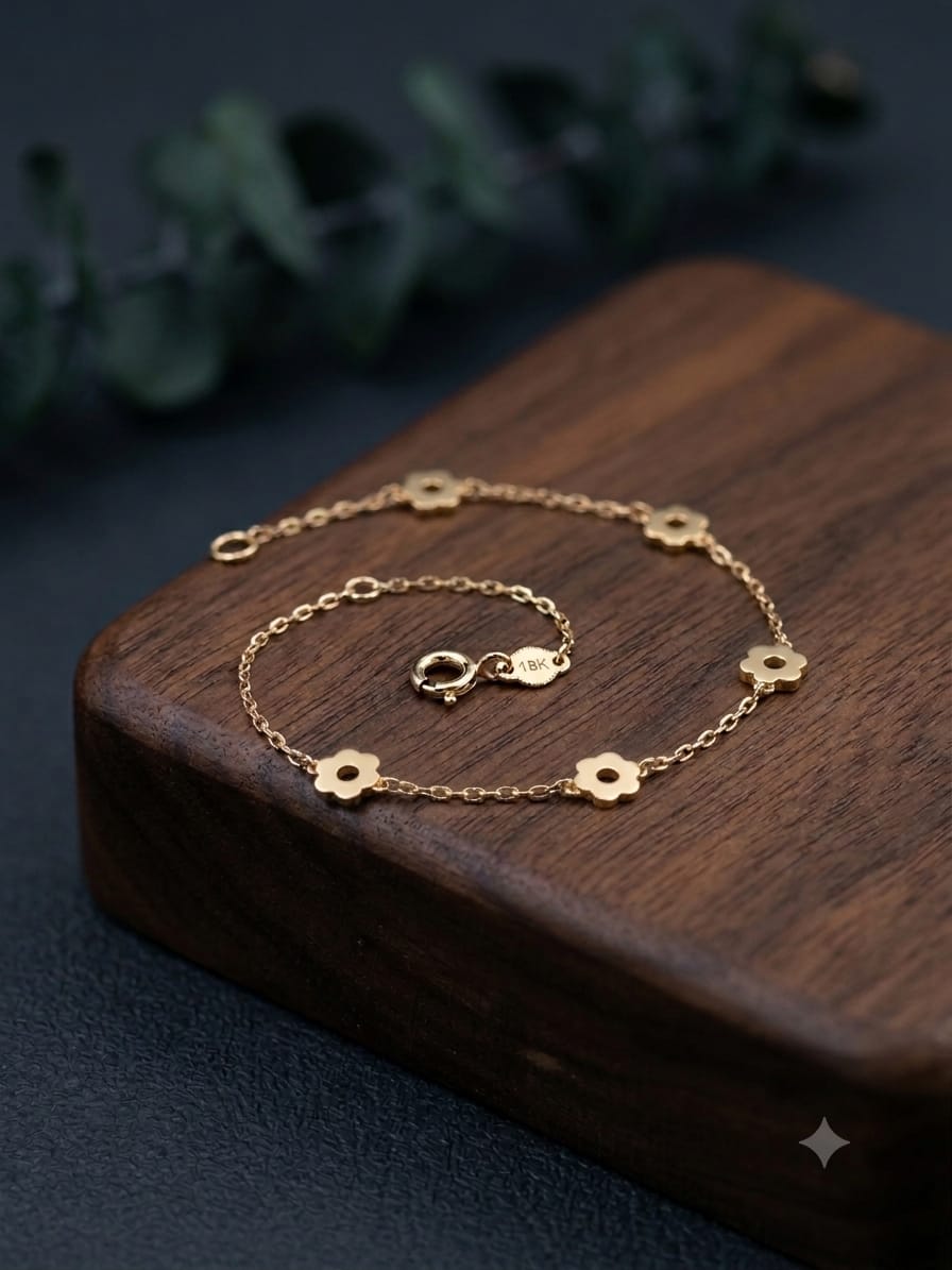 Pulseras de oro 18 kilates