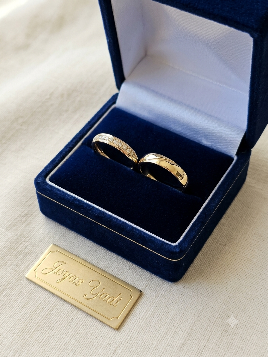 Argollas de matrimonio oro