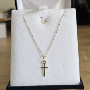 Cadena cruz N 1 ,  Oro 18 Kilates