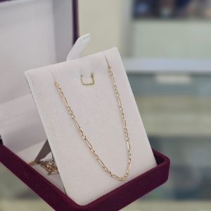 Cadena estilo cartier 50cm ,Oro 18 Kilates
