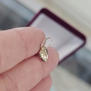 Colgante corazón, 0,45gr. Oro 18 Kilates